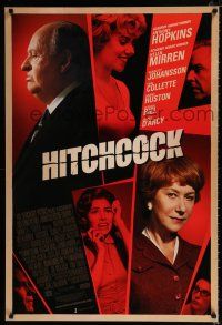 2m356 HITCHCOCK DS 1sh '12 Anthony Hopkins in title role, Helen Mirren, Scarlett Johansson!