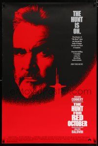 2m379 HUNT FOR RED OCTOBER 1sh '90 Russian military submarine captain Sean Connery!
