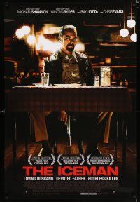 2m390 ICEMAN DS 1sh '12 cool image of Michael Shannon sitting at table with gun!