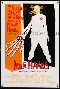 2m391 IDLE HANDS DS 1sh '99 a touching story of a boy and his right hand, cool artwork!