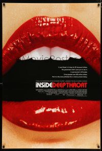 2m411 INSIDE DEEP THROAT DS 1sh '05 the story behind the most profitable film in movie history!