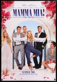 2m512 MAMMA MIA! advance DS 1sh '08 Meryl Streep, Pierce Brosnan, sexy Amanda Seyfried!