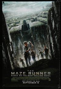 2m524 MAZE RUNNER style B advance DS 1sh '14 Dylan O'Brien, Will Poulter, Brodie-Sangster,cool image