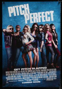 2m596 PITCH PERFECT advance DS 1sh '12 Anna Kendrick, Skylar Astin, Ben Platt, Brittany Snow!