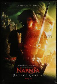 2m612 PRINCE CASPIAN teaser DS 1sh '08 Ben Barnes in the title role, cool fantasy imagery, Narnia!