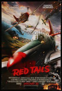 2m635 RED TAILS style A advance DS 1sh '12 Cuba Gooding Jr & Terence Howard as WWII fighter pilots!