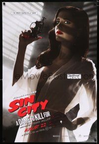 2m693 SIN CITY A DAME TO KILL FOR teaser DS 1sh '14 super-sexy Eva Green has been especially bad!