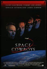 2m703 SPACE COWBOYS DS 1sh '00 astronauts Clint Eastwood, Tommy Lee Jones, Sutherland & Garner!