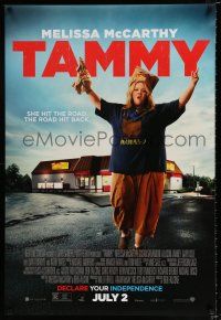 2m749 TAMMY advance DS 1sh '14 Melissa McCarthy hits the road in title role