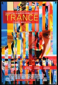 2m777 TRANCE DS 1sh '13 Danny Boyle directed, James McAvoy, Vincent Cassel, cool image!