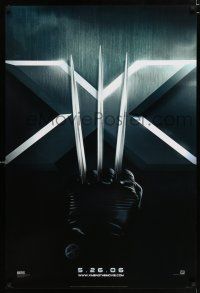 2m854 X-MEN: THE LAST STAND style A teaser 1sh '06 Hugh Jackman, Patrick Stewart, Marvel Comics!