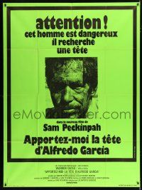 2p488 BRING ME THE HEAD OF ALFREDO GARCIA French 1p '75 Warren Oates, directed by Sam Peckinpah!