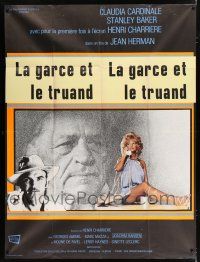 2p493 BUTTERFLY AFFAIR French 1p '72 Claudia Cardinale, written by & co-starring Papillon!