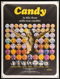 2p498 CANDY French 1p '70 Brando, Ringo, Matthau, Burton, many images of sexy Ewa Aulin!