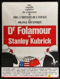 2p576 DR. STRANGELOVE French 1p R70s Stanley Kubrick classic, Sellers, Tomi Ungerer art!