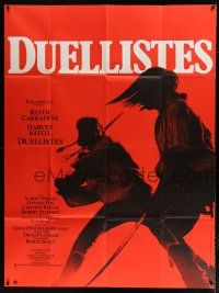 2p582 DUELLISTS French 1p '77 Ridley Scott, Keith Carradine, Harvey Keitel, sword fighting art!