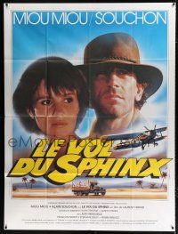 2p733 LE VOL DU SPHINX French 1p '84 Miou-Miou, Alain Souchon, Flight of the Phoenix, Landi art!