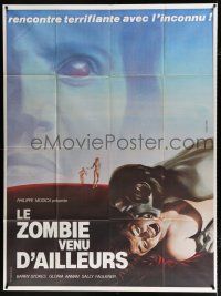 2p845 PREY French 1p '78 different Charles Rau art of monster terrorizing naked women!