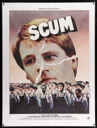 2p886 SCUM French 1p '80 completely different image of Ray Winstone, directed by Alan Clarke!