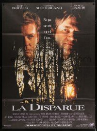 2p970 VANISHING French 1p '93 Jeff Bridges, Kiefer Sutherland, obsession is the ultimate weapon!