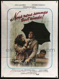 2p979 WE ALL LOVED EACH OTHER SO MUCH French 1p '74 C'eravamo tanto amati, Vittorio Gassman
