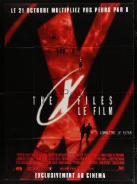 2p994 X-FILES advance French 1p '98 David Duchovny, Gillian Anderson, Fight the Future!