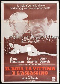 2p275 PRIME CUT Italian 1p R80s different image of Lee Marvin, Gene Hackman & sexy naked girl!