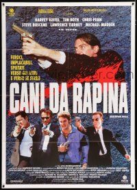 2p278 RESERVOIR DOGS Italian 1p '93 Quentin Tarantino, Harvey Keitel, Buscemi, Penn