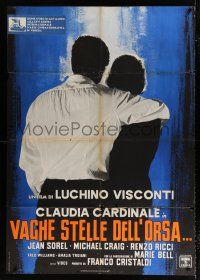 2p281 SANDRA Italian 1p '65 Luchino Visconti, sexy Claudia Cardinale loves her brother too much!