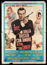 2p050 FROM RUSSIA WITH LOVE Italian 2p R70s Sean Connery is Ian Fleming's James Bond 007!