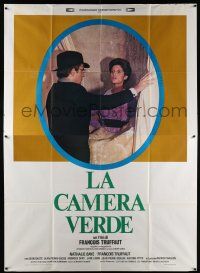 2p053 GREEN ROOM Italian 2p '79 Francois Truffaut's La Cambre Verte, c/u with Nathalie Baye!