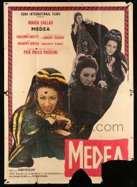 2p074 MEDEA Italian 2p '69 Pier Paolo Pasolini, Greek Maria Callas, written by Euripides!
