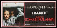 2p007 FRANTIC Italian 3p '88 Harrison Ford & Emmanuelle Seigner, directed by Roman Polanski!