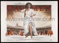 2p002 CARMEN Italian 4p '84 Placido Domingo, art of Julia Migenes-Johnson as Bizet's Carmen!
