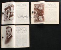 2r243 LOT OF 3 COVERLESS MOTION PICTURE STORY MAGAZINES '12-13 cool images from early movies!