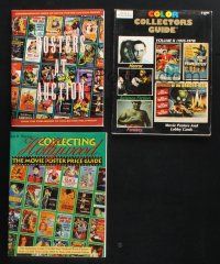 2r126 LOT OF 3 SOFTCOVER MOVIE POSTER BOOKS '90s filled with great images & information!