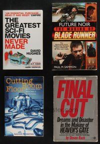 2r123 LOT OF 4 SOFTCOVER BOOKS '80s-00s Greatest Sci-Fi Movies Never Made, Blade Runner + more!