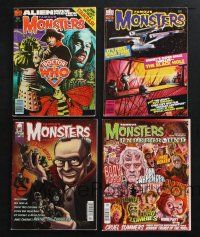 2r232 LOT OF 4 FAMOUS MONSTERS MAGAZINES '70s-10s great horror & sci-fi content!