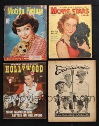 2r226 LOT OF 4 MOVIE MAGAZINES '40s-50s Debbie Reynolds, Jane Wyman, Penny Singleton & more!
