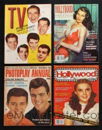 2r224 LOT OF 4 MOVIE, TV & NOSTALGIA MAGAZINES '50s-80s 50th Annivesary of Wizard of Oz & more!