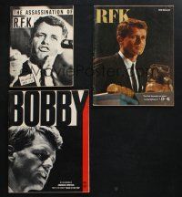 2r237 LOT OF 3 RFK TRIBUTE MAGAZINES '60s stories & photos about Robert F. Kennedy!
