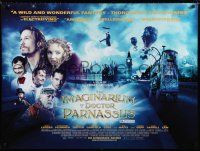 2s043 IMAGINARIUM OF DOCTOR PARNASSUS advance DS British quad '09 Terry Gilliam, Ledger, Depp!