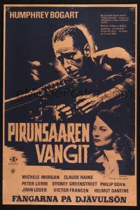 2s105 PASSAGE TO MARSEILLE Finnish '44 Humphrey Bogart escapes Devil's Island to fight Nazis!