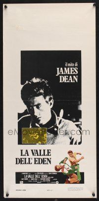 2s802 EAST OF EDEN Italian locandina R80s first James Dean, Steinbeck, directed by Elia Kazan!