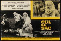 2s773 CUL-DE-SAC Italian photobusta '67 Roman Polanski, Donald Pleasance, Francoise Dorleac!