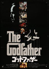 2s656 GODFATHER Japanese '72 Coppola classic, Marlon Brando, cool art + scenes from the movie!
