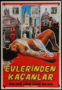 2s004 INNOCENT ABROAD Turkish '72 Walter Boos, Doris Ardern, Mattis Bottcher, sexy images!