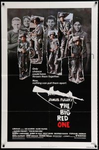 2t086 BIG RED ONE 1sh '80 directed by Samuel Fuller, Lee Marvin, Mark Hamill in WWII!