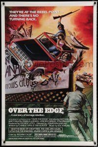 2t637 OVER THE EDGE 1sh '79 Matt Dillon, Jonathan Kaplan cult classic!