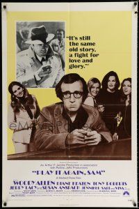 2t665 PLAY IT AGAIN, SAM 1sh '72 Woody Allen, Diane Keaton, Jerry Lacy as Humphrey Bogart!